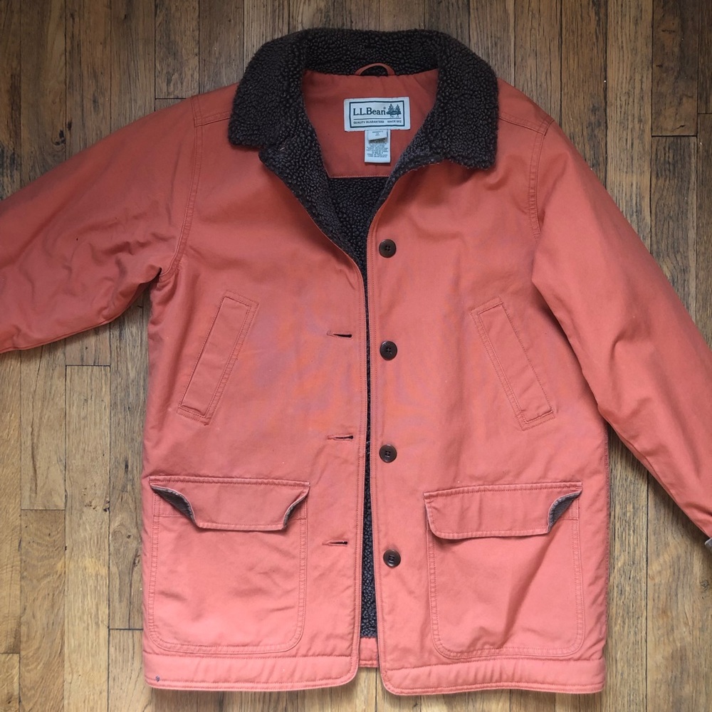 LL Bean jacket with Sherpa lining